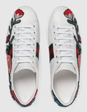 Ace Embroidered Low Top Sneaker - Floral | DESIGNER INSPIRED FASHIONS