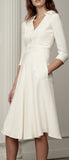'Diana' Button Detail Midi Dress