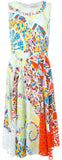 Geometric Cady Laser-Cut Dress - DESIGNER INSPIRED FASHIONS