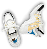 'Archlight' Sneakers, Yellow & Grey
