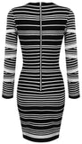 Knit Mini Dress, White