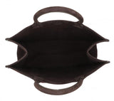 Fire Element Suede Earth Book Tote