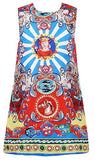 'Carretto' Print Jacket & Dress Set - DESIGNER INSPIRED FASHIONS