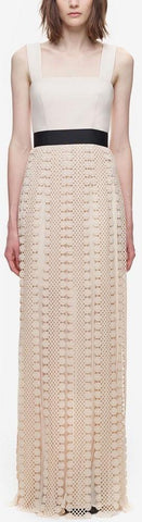 All Lace Trim Maxi Dress - DESIGNER INSPIRED FASHIONS