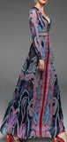 Paisley Print Maxi Dress - DESIGNER INSPIRED FASHIONS