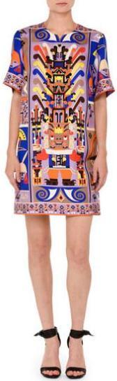 'Maya' Twill Tunic Dress - DESIGNER INSPIRED FASHIONS