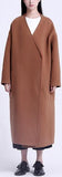 Oversized Reversible Wool Coat
