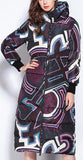 Printed Down Coat - DESIGNER INSPIRED FASHIONS