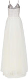 Long Sequin Tulle Gown - DESIGNER INSPIRED FASHIONS