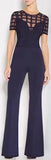 'Marianna' Caged Mesh Jumpsuit - DESIGNER INSPIRED FASHIONS
