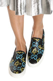 'Ghost' Graffiti Skate Sneaker - DESIGNER INSPIRED FASHIONS