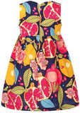 Fruit Print Dress, White or Black - DESIGNER INSPIRED FASHIONS
