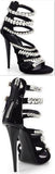 Rhinestone-Detailed Suede Sandals - DESIGNER INSPIRED FASHIONS