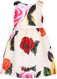 Rose Print Sundress - DESIGNER INSPIRED FASHIONS
