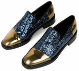 Metallic Glitter Loafers - DESIGNER INSPIRED FASHIONS
