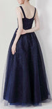 Beaded Sleeveless Layered Gown - DESIGNER INSPIRED FASHIONS