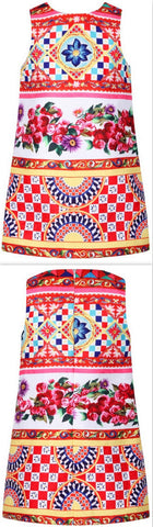 'Mambo' Print Dress - DESIGNER INSPIRED FASHIONS