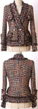 Fringed Tweed Jacket - DESIGNER INSPIRED FASHIONS