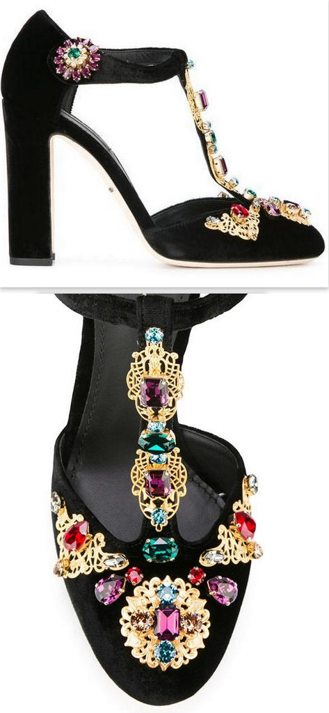 'Vally' Mary Jane Pumps - DESIGNER INSPIRED FASHIONS