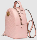 GG Marmont Quilted Leather Backpack, Pink - DESIGNER INSPIRED FASHIONS