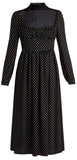 Polka Dot Print Dress