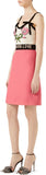Spaghetti Strap Embellished Dress, Pink - DESIGNER INSPIRED FASHIONS