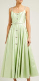 Crystal-Embellished Midi Dress, Green | DESIGNER INSPIRED FASHIONS