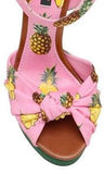 'Kiera' Pineapple Cady Sandals - DESIGNER INSPIRED FASHIONS