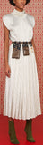 Striped Satin Dress