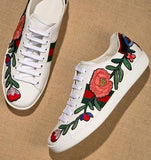 Ace Embroidered Low Top Sneaker - Floral | DESIGNER INSPIRED FASHIONS