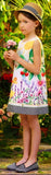 Garden Printed Dress - DESIGNER INSPIRED FASHIONS