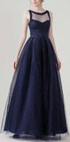 Beaded Sleeveless Layered Gown - DESIGNER INSPIRED FASHIONS