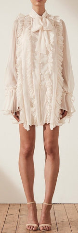 Ruffle Mini Dress