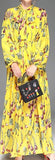Vegetable Print Maxi Dress