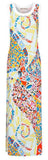 Printed Long Cady Dress - DESIGNER INSPIRED FASHIONS