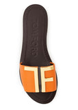 TF Flat Sandals - Yellow, Orange, Black