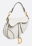 Saddle Calfskin Bag - White or Black