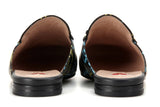 'Ghost' Graffiti Princetown Leather Slippers - DESIGNER INSPIRED FASHIONS