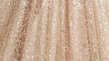 Gold Embroidered Sleeveless Formal Gown - DESIGNER INSPIRED FASHIONS