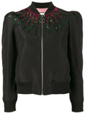 Black Sequin-Embellished Jacket