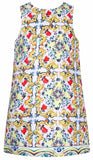 Tile Print Jacket & Dress Set - DESIGNER INSPIRED FASHIONS