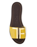 TF Flat Sandals - Yellow, Orange, Black