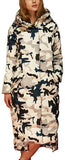 Long Camouflage Puffer Down Coat - DESIGNER INSPIRED FASHIONS