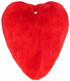 Faux-Fur Heart Cape Coat in Red - DESIGNER INSPIRED FASHIONS