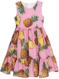 Pineapple Print Dress - DESIGNER INSPIRED FASHIONS