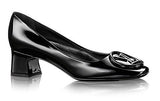 'Madeleine' Black Pump - DESIGNER INSPIRED FASHIONS