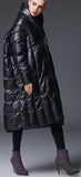 Oversized Puffer Coat, Black
