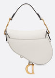 Saddle Calfskin Bag - White or Black