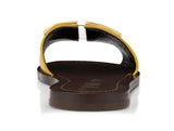 TF Flat Sandals - Yellow, Orange, Black