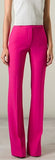 Flared-Leg Dress Pants-Hot Pink - DESIGNER INSPIRED FASHIONS